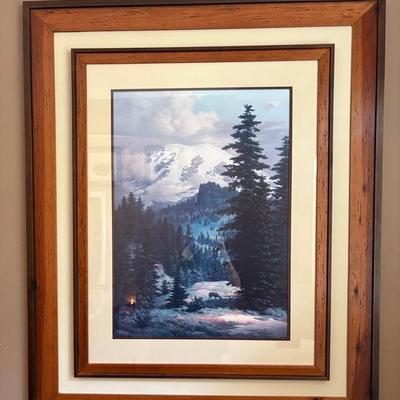 Litograph "Quiet Grandeur" by Dalhart Windberg