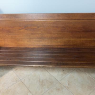 Antique Church Pew