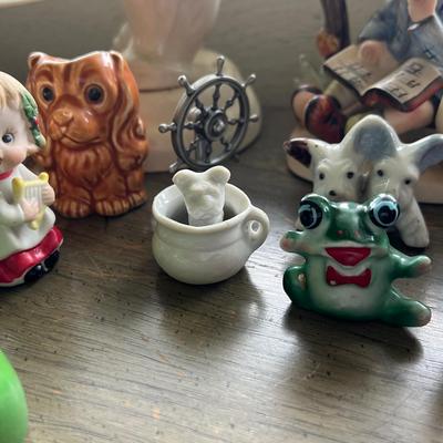 Lot 312:  Antique Ceramic Figurines
