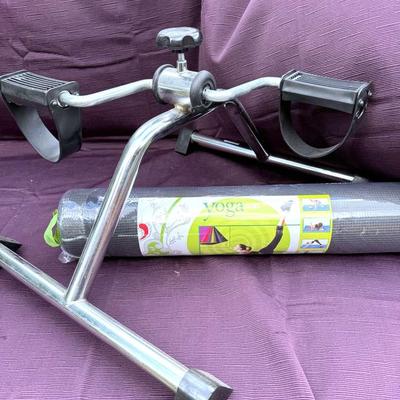 Lot 115:  Yoga Mat And Stepper