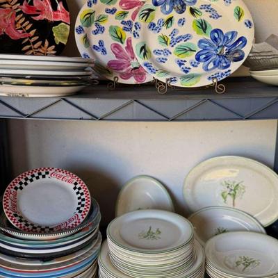 Lot 102:  Vintage Homer Laughlin Eggshell Dishes – Lily of the Valley Pattern And Misc Pieces