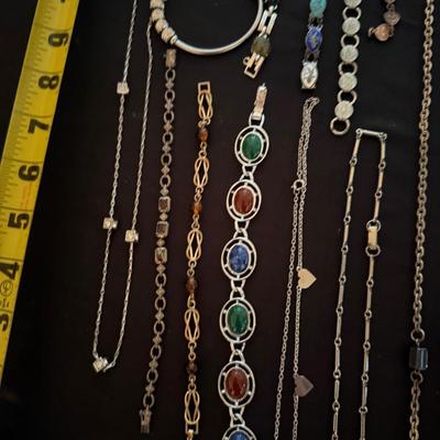 Lot 504: Bracelets and More