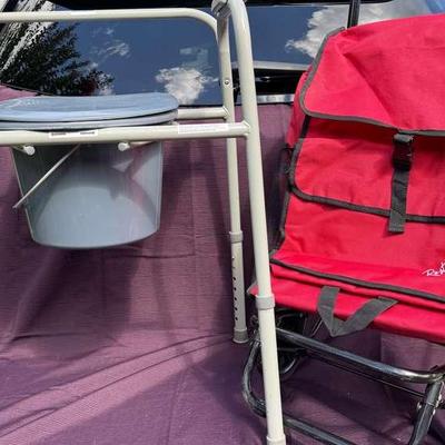 Lot 105:  Rest N Roll And Commode