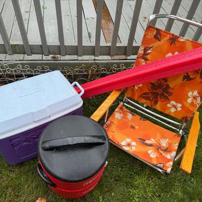 Lot273: Beach Cookout (Coolers, Chair, Noodle)