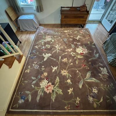 Lot 278: Hand Made In China 100% Tufted Wool Pile 8x10’ Julian Collection Area Rug