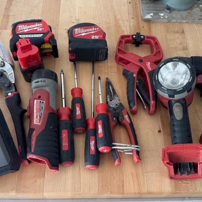 Lot 234: Milwaukee Hand Tools 