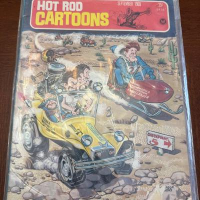 Lot 215: Hot Rod Cartoons September 1969