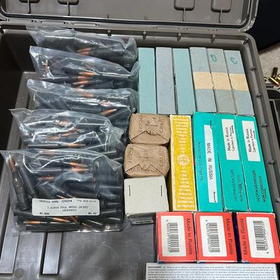 Lot 330: 7.62 NATO / .308 Ammunition – Mixed Brands & Surplus – 530 Rounds  Lot includes a wide vari