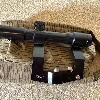 Lot 286: East German ZFK 4x25 Scope