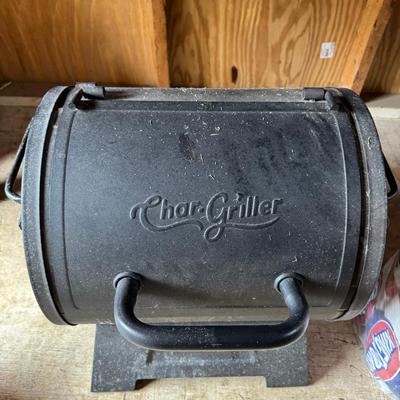 Lot 264: CharGriller Grill With 2 Bags Of Charcoal