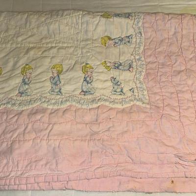 Vintage Baby Quilt 