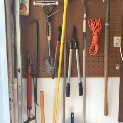 Garden Tools- Rake, Broom and More