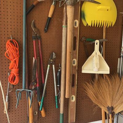 Yard Tools- Shovel, Clippers and More