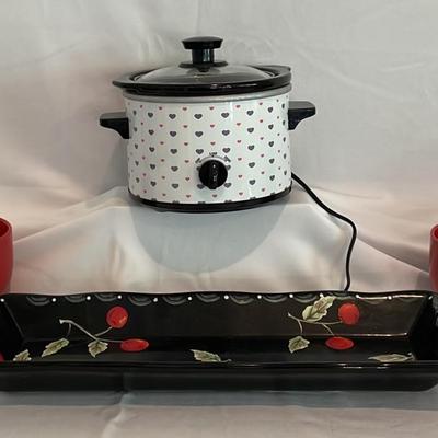 Crock Pot, Serving Platter And More