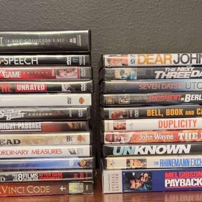 DVD movie collection