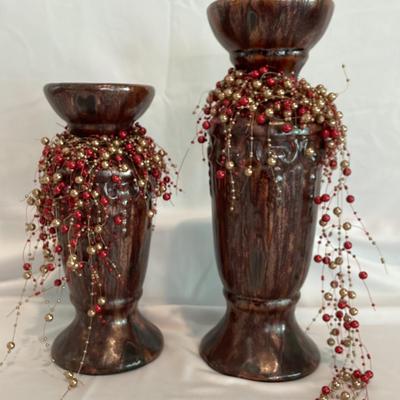 Ceramic Candle Holders
