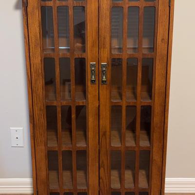 Bookcase With Glass Doors