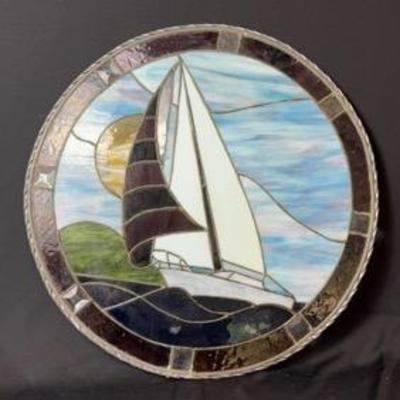 24” Stained Glass Art