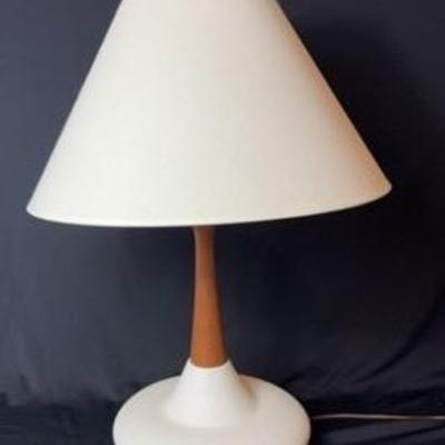 Vintage Danish Ceramic/Teak Lamp 