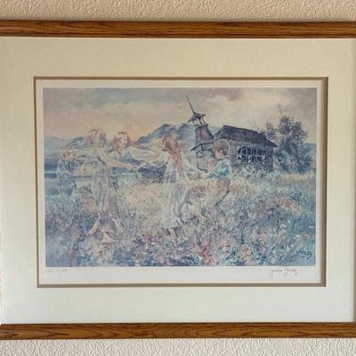 Vintage Signed & No. Print By Zemsky 