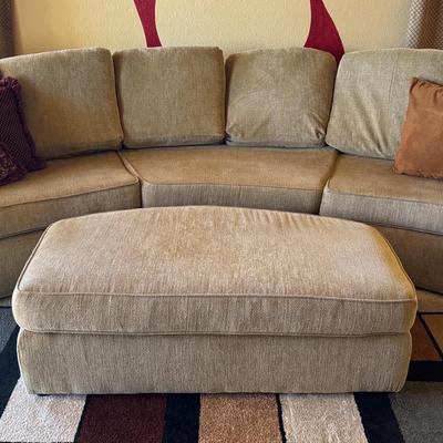 Curved 4 Piece Sofa From Fairchild Fine Inc 