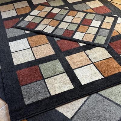“Stained Glass Boxes”  Area Rugs From Mohawk Home 