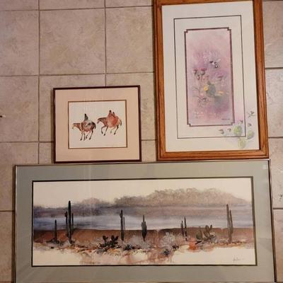 Three Southwestern Prints