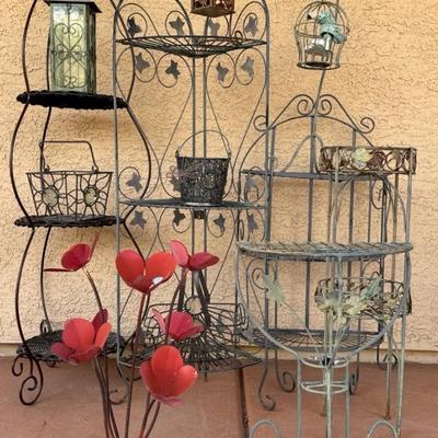 Metal Plant & Pot Stands With Character 