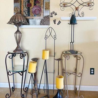 Rustic Style Candle Holders