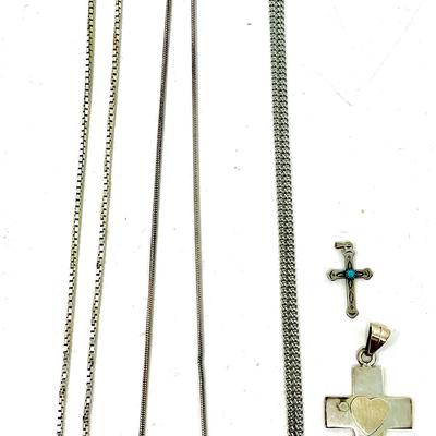(5) Sterling Silver Jewelry Collection