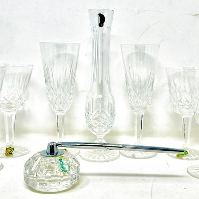 (10) Waterford Crystal - Lismore Pattern