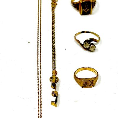 (7) 10K Gold Collection