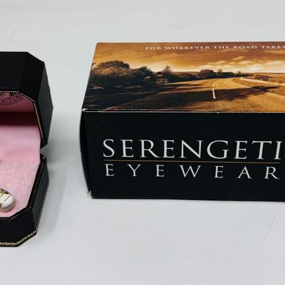 (2) Juicy Couture Charm and Serengeti Eyewear