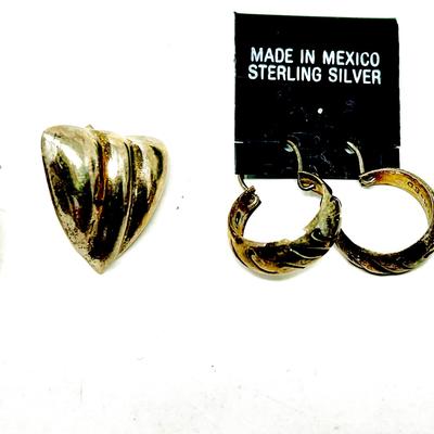 (3) Signed Sterling Jewelry from Mexico