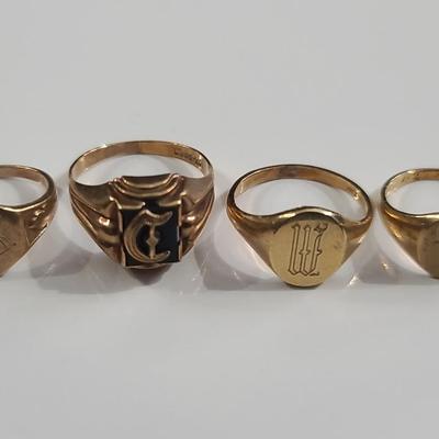 10K Signet Rings 