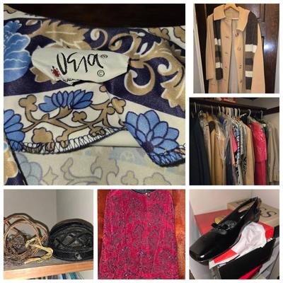 2 Women's Closet Lots; Vintage Vera, Suede Jacket, Orvis