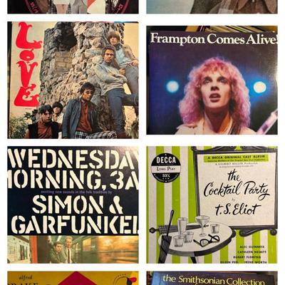 Vintage Vinyls-Aquarius, Simon & Garfunkel, Jazz & Classical 