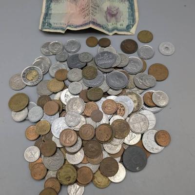 Assortment Of Foreign Coins