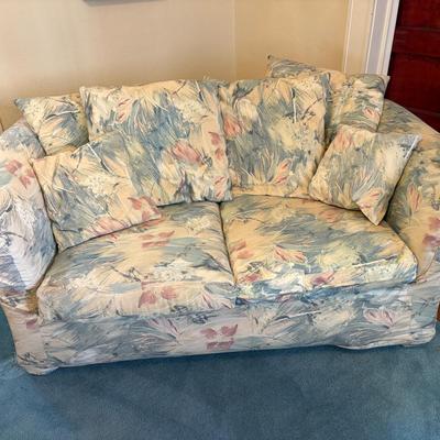Vintage 1980s Style Loveseat-Sofa