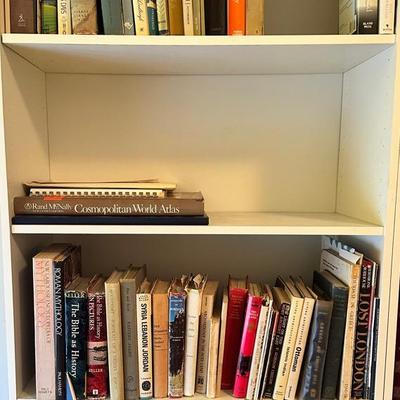 3 Shelves Of Hardback Books