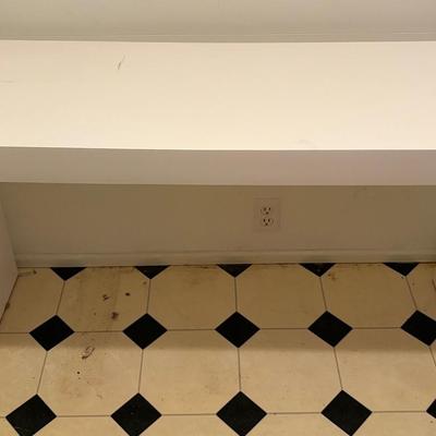 Postmodern Waterfall Console Table