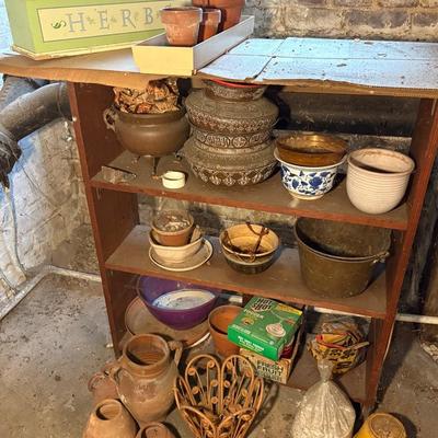 Terracotta, Brass, Ceramic Pots