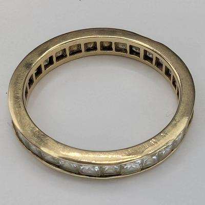 10K Gold Infinity Band Ring