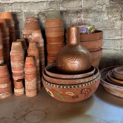 Assortment Of Terracotta Pots