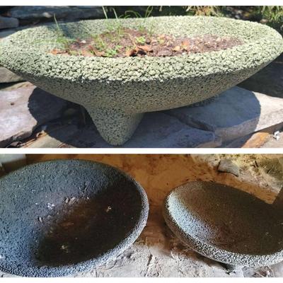 Garden Sensations Heavy Rice Bowl Planters – 3 Sizes