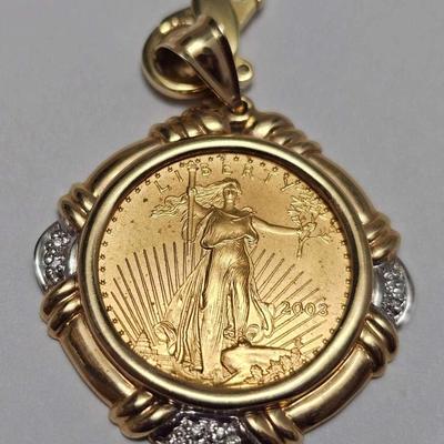 Lady Liberty Pendant