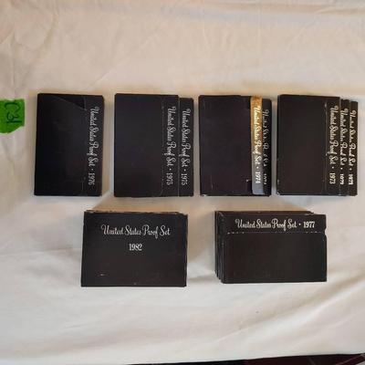 18 US Proof Sets '73-'82