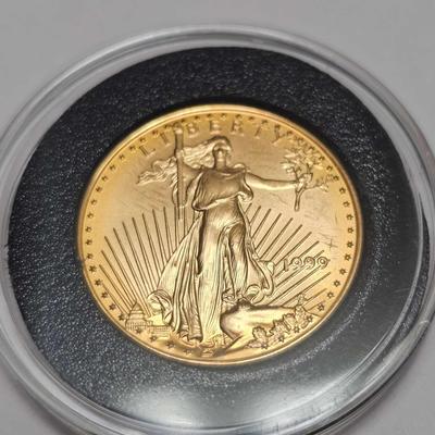 1999 $25 American Gold Eagle Coin