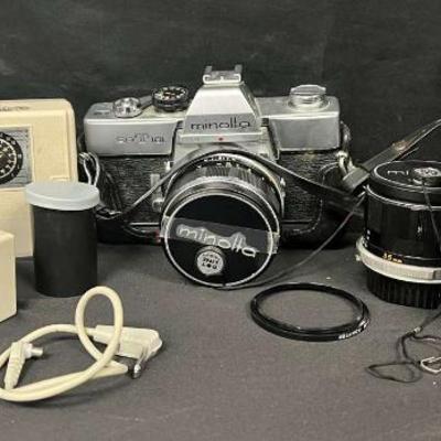 Ct480 minolta srt101 camera lenses and accessories