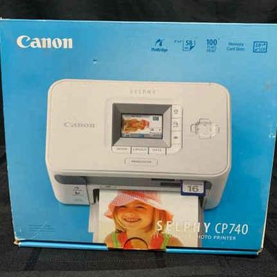 Ct593 canon selphy photo printer